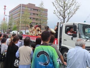 写真：津まつり（津中央郵便局前会場、お城公園会場）3