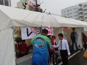 写真：津まつりフェニックス会場他1