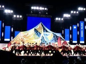 写真：踊れ！頂点つかめ！津まつり第28回安濃津よさこい 生中継2