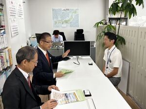 写真：国土交通省訪問1