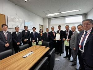 写真：三重県社会基盤整備協会 秋季要望活動4