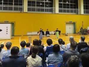 写真：霧山薪能