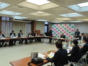写真：東海地区競艇主催地議会協議会臨時総会 挨拶