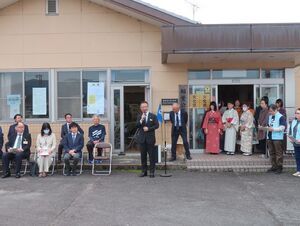 写真:地区文化祭 挨拶2