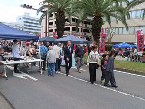 写真:イベントの視察2