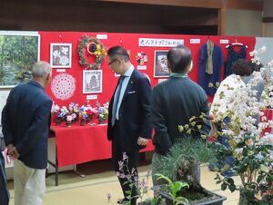 写真:地区文化祭 鑑賞