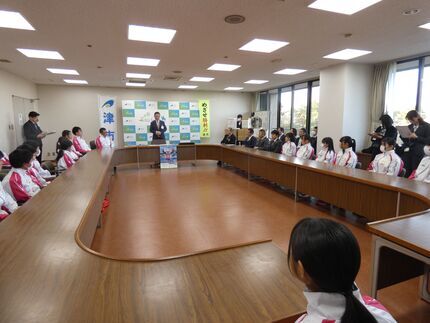 写真：市長訪問