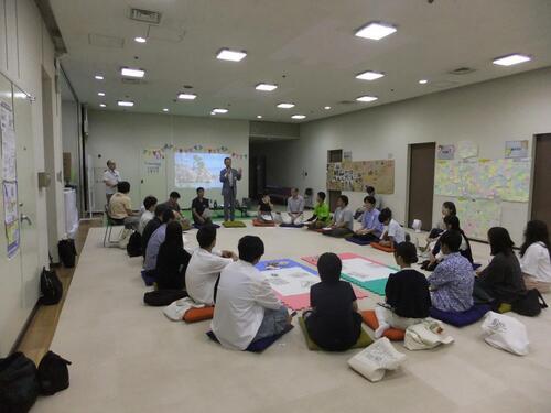 写真：第1回総合会議　市長挨拶の様子