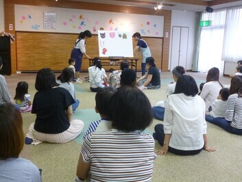 写真:にこにこキッズ ひろばの様子