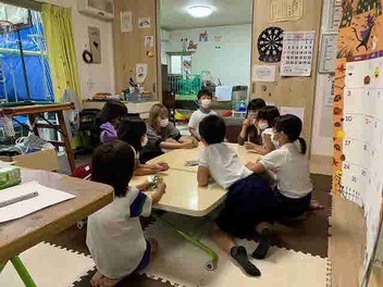 写真:のびすくカフェ ひろばの様子