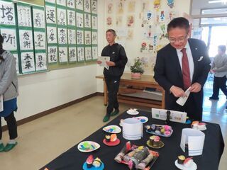 写真：11月3日開催地区文化祭 挨拶1