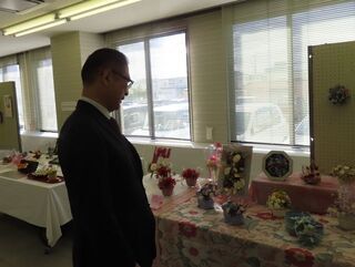 写真：11月3日開催地区文化祭 挨拶2