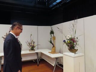 写真：11月3日開催地区文化祭 挨拶6