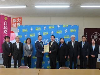 写真：三重県漁港漁場協会 要望活動