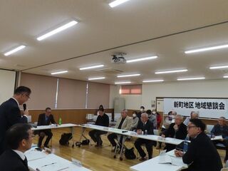 写真：第389回地域懇談会　新町地区