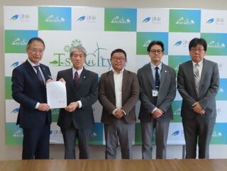 写真:一般社団法人三重県建築士事務所協会役員 来訪