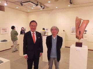 写真:杉井観峯展 -地上の遺跡・・空への航海- 鑑賞