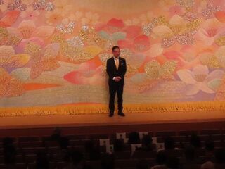 写真：人権を考える市民のつどい 挨拶