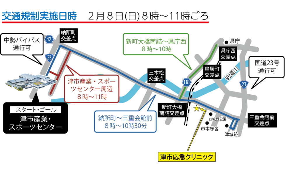 交通規制図