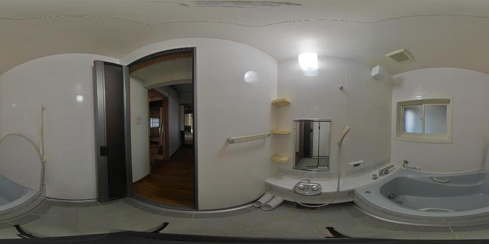 360度カメラ　風呂