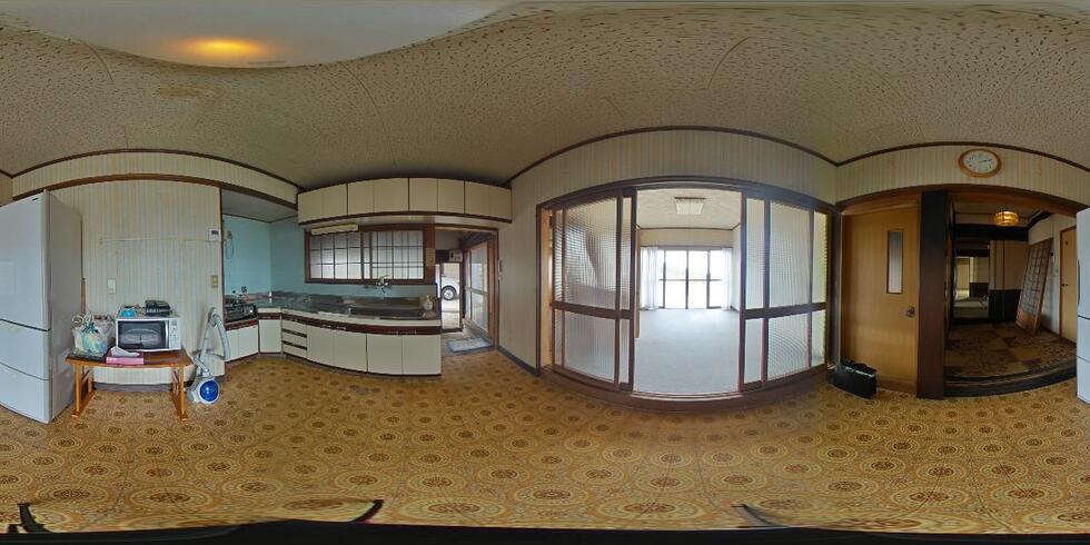 360度カメラ　台所