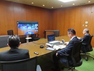 写真：政策推進委員会・社会文教委員会等合同会議（