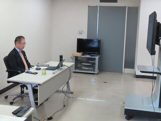 写真：第45回政策評価審議会　第44回政策評価制度部会合同開催