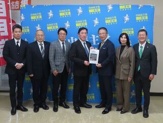 写真：中勢バイパス建設促進期成同盟会 要望活動