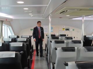 写真：津エアポートライン レッドバードトライアル運航 現地確認2