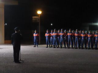 写真：津市消防団年末特別警戒巡視3