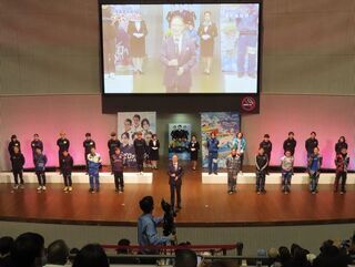 写真：ボートレース津 新春レース 挨拶