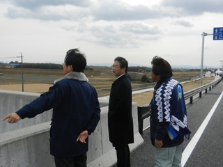 写真：中勢バイパス津松阪工区開通記念イベント