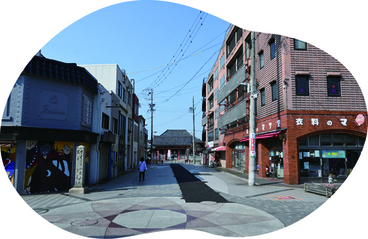 大門・丸之内地区の商店街の画像