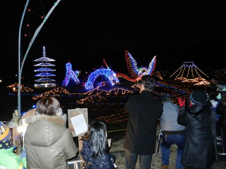 写真:南長野12志会主催イルミネーションファンタジー2012挨拶