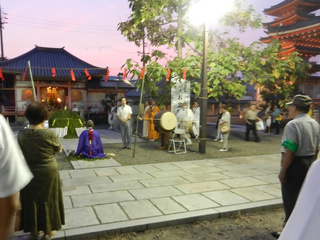 写真:十日観音 挨拶