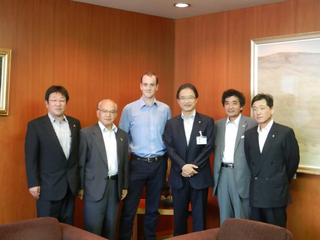 写真:河芸ライオンズクラブ 交換留学生来訪