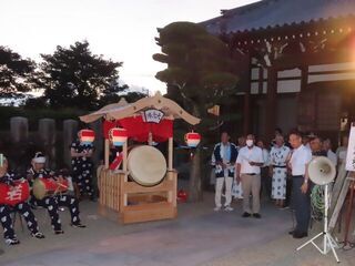 写真:夏まつり 挨拶