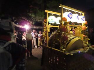 写真:夏まつり 挨拶