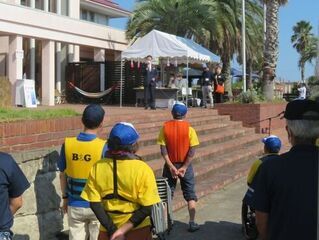 写真：第15回海のバリアフリーまつり挨拶