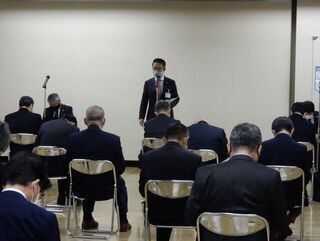 写真：第61回新型コロナウイルス感染症対策本部会議