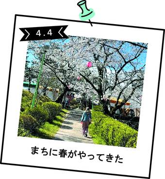 2025年4月4日の津偕楽公園春まつりの様子