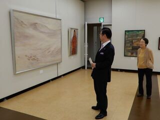 写真:第15回佳旺会 日本画展