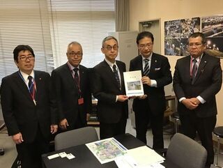 写真：雲出川・相川治水事業要望活動