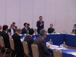 写真:全国競艇主催地議会協議会第4回正副会長会議 挨拶