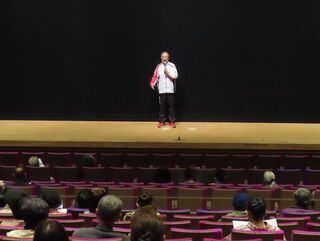 写真:津市合併20周年 四季の彩り祭り「新春祭」 挨拶