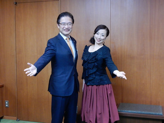 写真:「気持ちリフレッシュ研修」講師 来訪