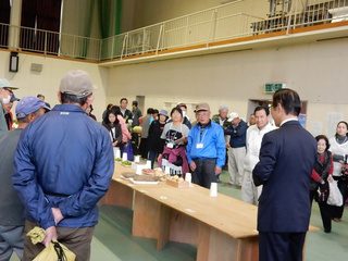 写真:地区文化祭 鑑賞