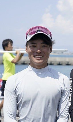 スポーツ奨励賞岡田様の写真