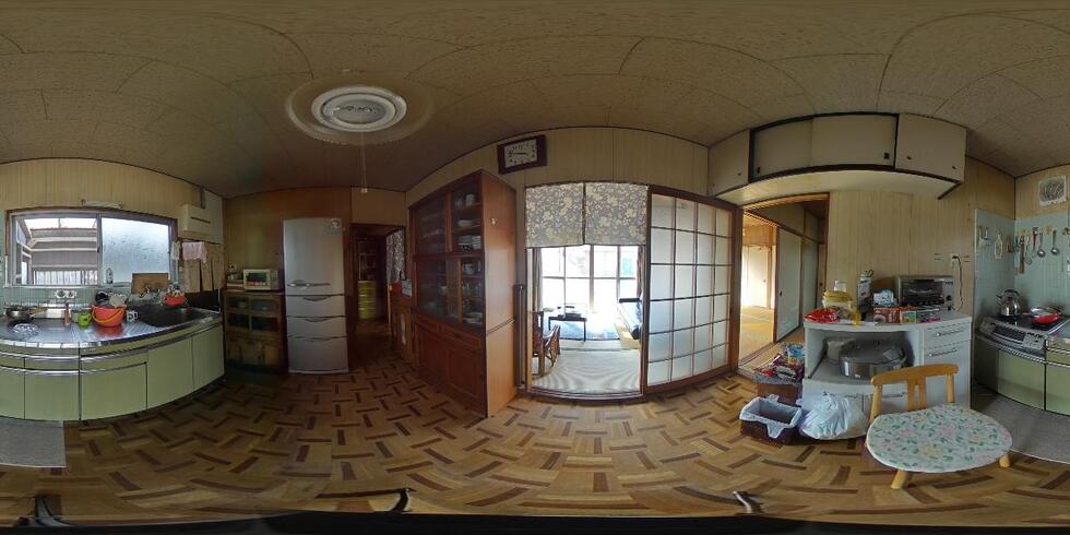 台所　360度カメラ写真