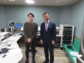 写真：レディオキューブFM三重 「つながるジカン」生出演